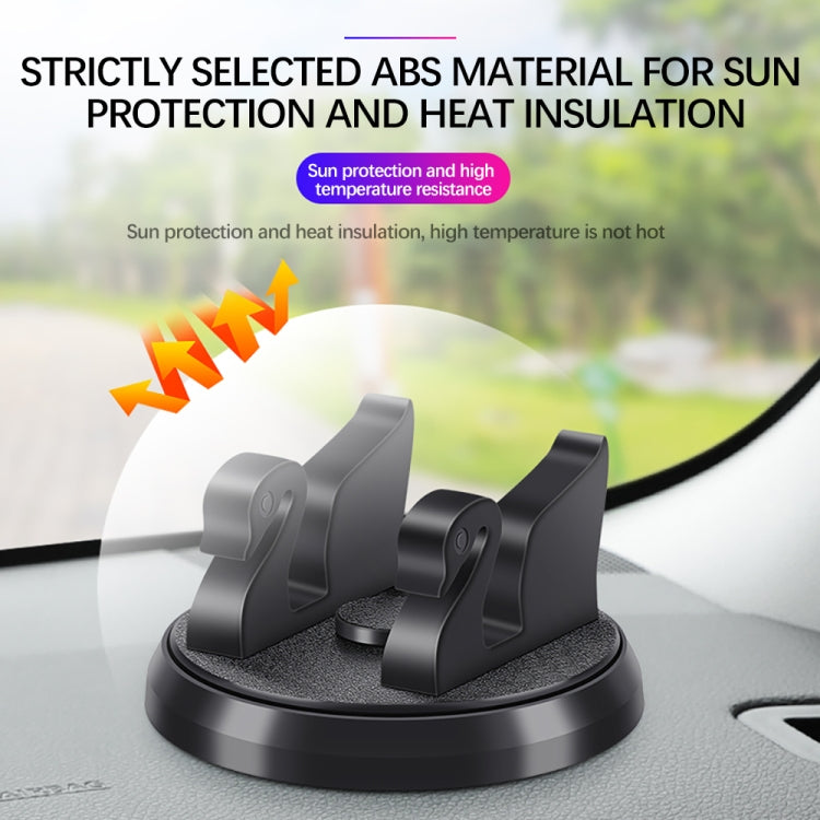 Swan Design 360° Rotatable Car Mobile Phone Holder - Universal Stability and Style