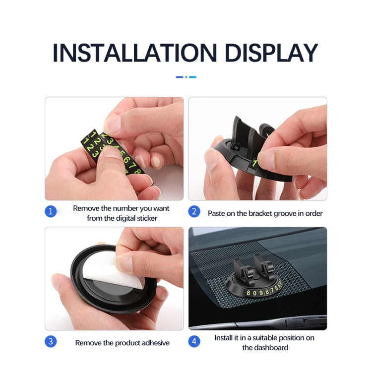 Swan Design 360° Rotatable Car Mobile Phone Holder - Universal Stability and Style