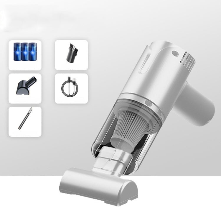 50W Wireless Handheld Large Suction Car Vacuum Cleaner, ST-8001CG  White, ST-8001CG  Black, ST-8001EG White, ST-8001EG Black