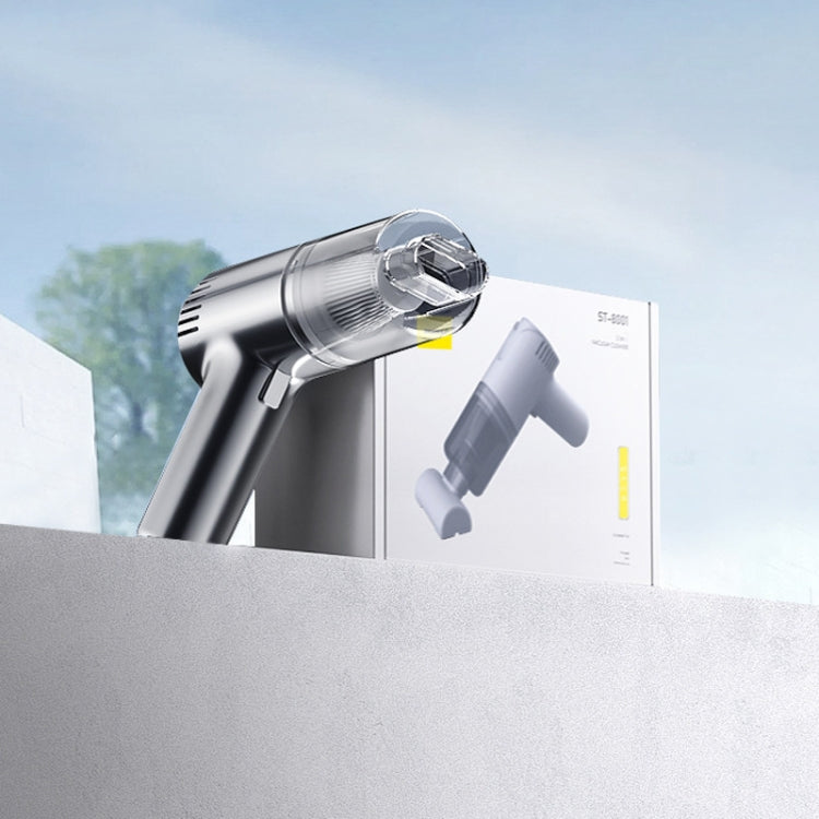 50W Wireless Handheld Large Suction Car Vacuum Cleaner, ST-8001CG  White, ST-8001CG  Black, ST-8001EG White, ST-8001EG Black