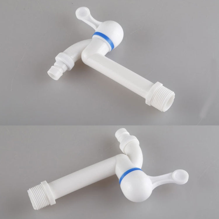 Plastic Single Cooler Faucet Wall Mounted Washing Machine Faucet