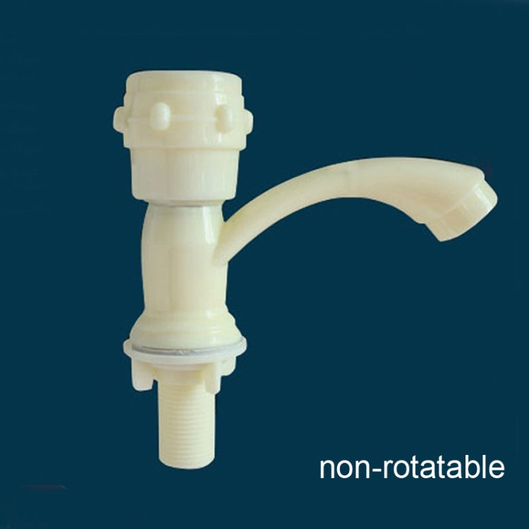 Plastic Kitchen Single Cold Sink Faucet Vertical Faucet