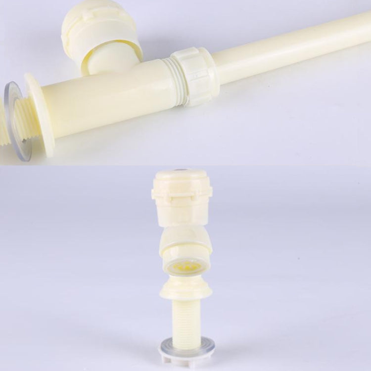 Plastic Kitchen Single Cold Sink Faucet Vertical Faucet