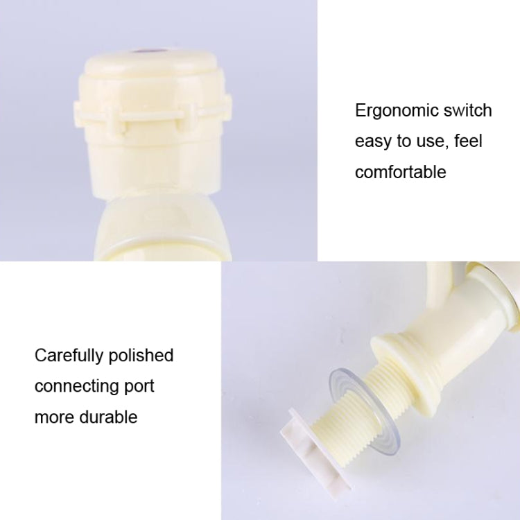 Plastic Kitchen Single Cold Sink Faucet Vertical Faucet