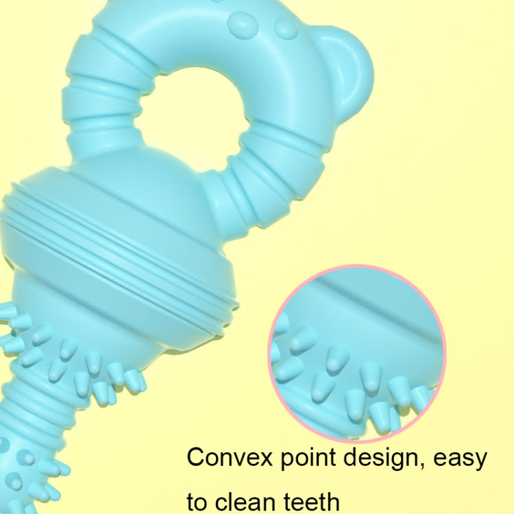 BG5057 Pacifier Shape Pet Teething Glue Stick TPR Dog Chew Toys