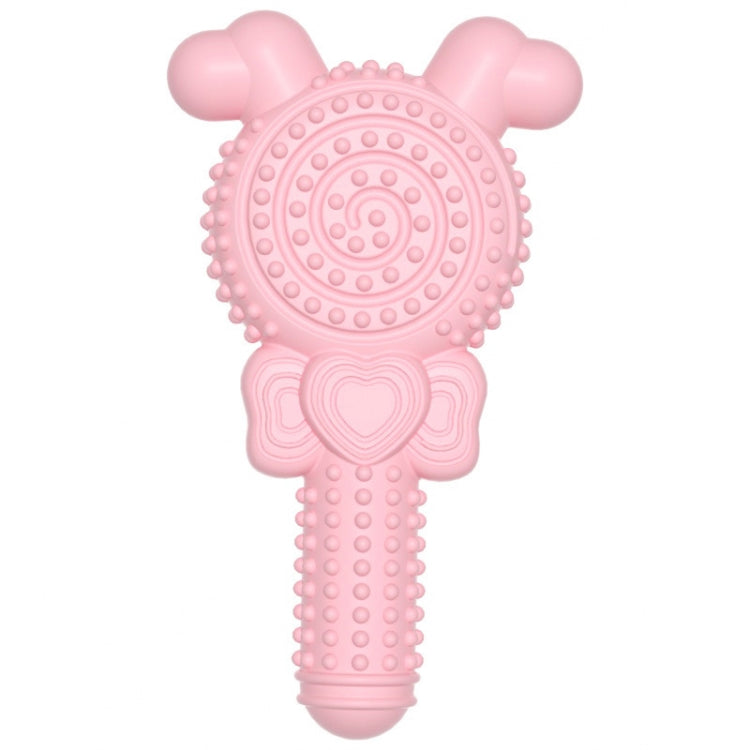 Lollipop Shape Dog Teething Stick TPR Bite Resistant Pet Toys