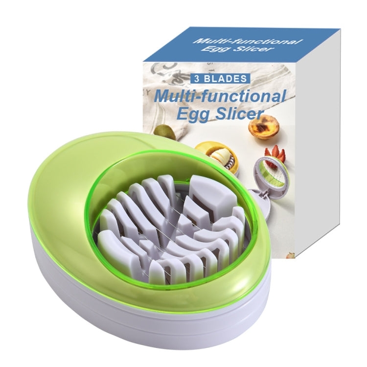 3-in-1 Kitchen Egg Slicer for Strawberry, Mushroom, Bananas , and Other Soft Fruit