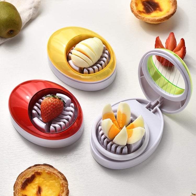 3-in-1 Kitchen Egg Slicer for Strawberry, Mushroom, Bananas , and Other Soft Fruit