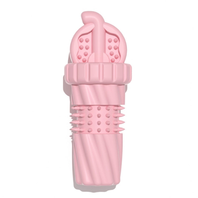 BG5038 Anti-wear and Drop-resistant Pet Chewing Toys Cup Shape Dog Teething Stick