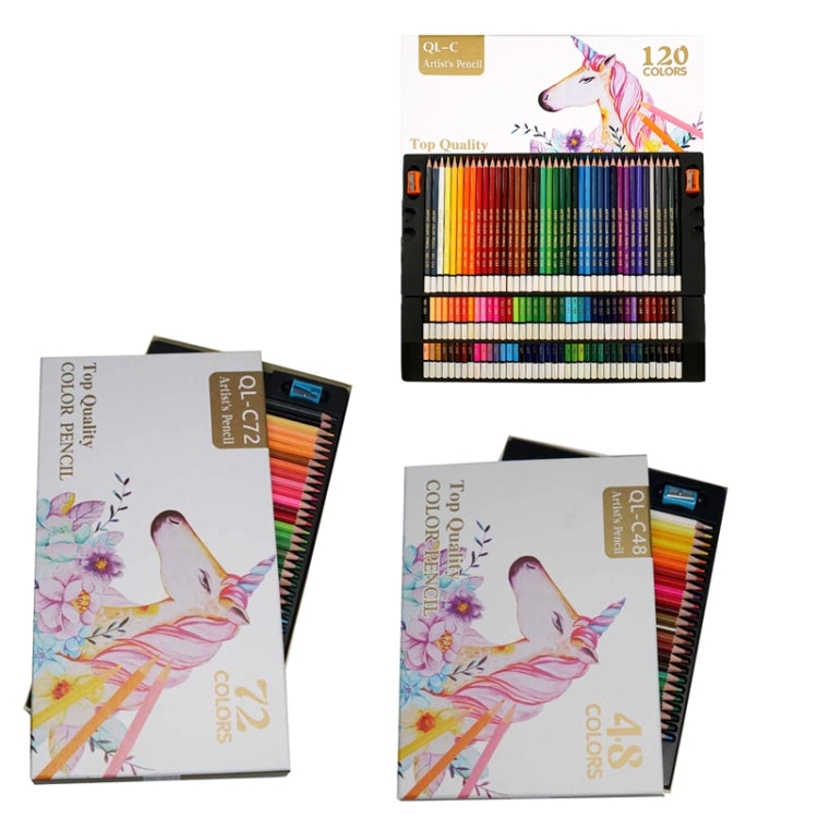 Oil Colored Pencil Art Hand Drawn Set