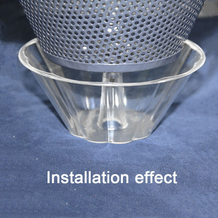 Stainless Steel Plastic Range Hood Oil Cup Oil Receiver
