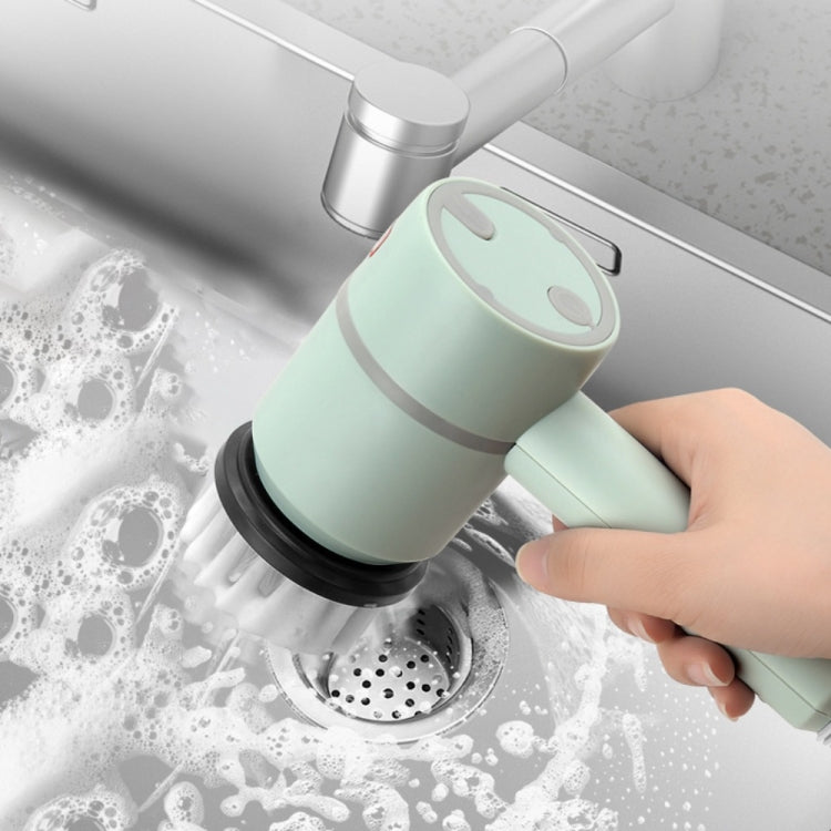 Wireless Electric Cleaning Brush USB Rechargeable Kitchen Bathtub Tile Cleaning Brushes
