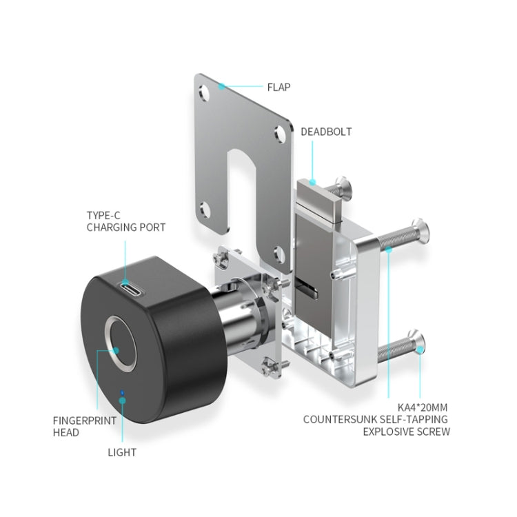 Intelligent Fingerprint Drawer Lock