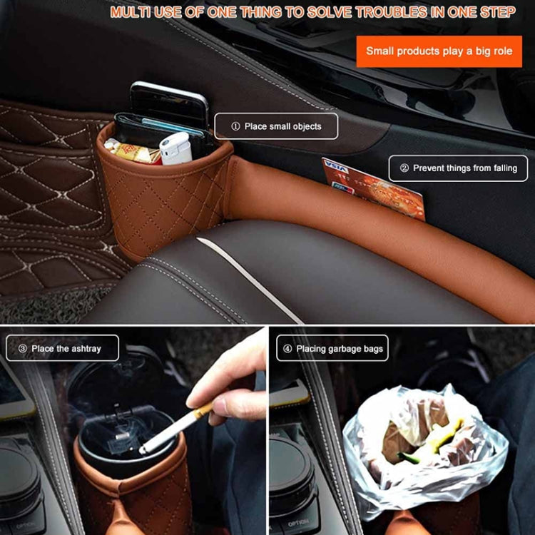 Seat Gap Organiser & Leak-Proof Storage Bag for Cars