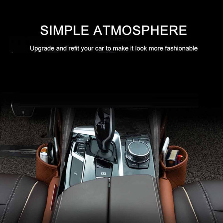 Seat Gap Organiser & Leak-Proof Storage Bag for Cars