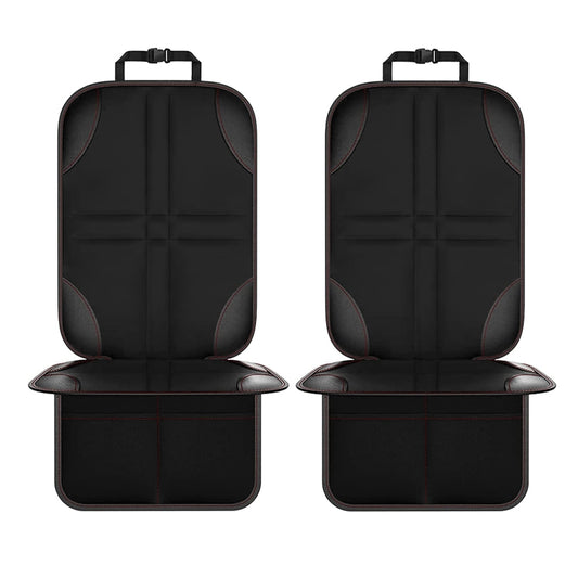 2-Pack Non-Slip Waterproof Car Seat Protectors for Children - Durable 600D Fabric