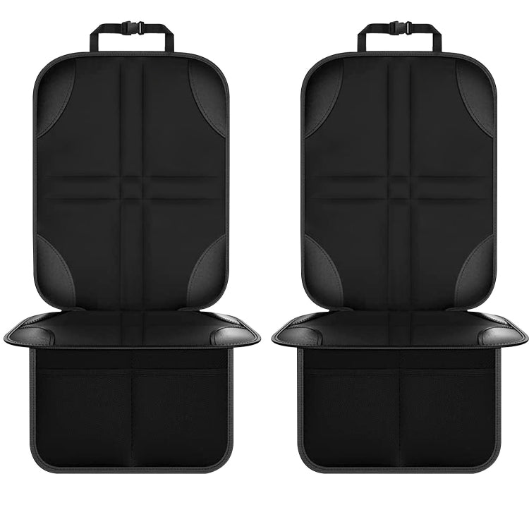2-Pack Non-Slip Waterproof Car Seat Protectors for Children - Durable 600D Fabric