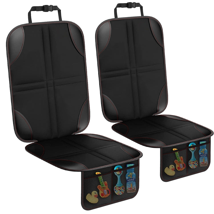 2-Pack Non-Slip Waterproof Car Seat Protectors for Children - Durable 600D Fabric