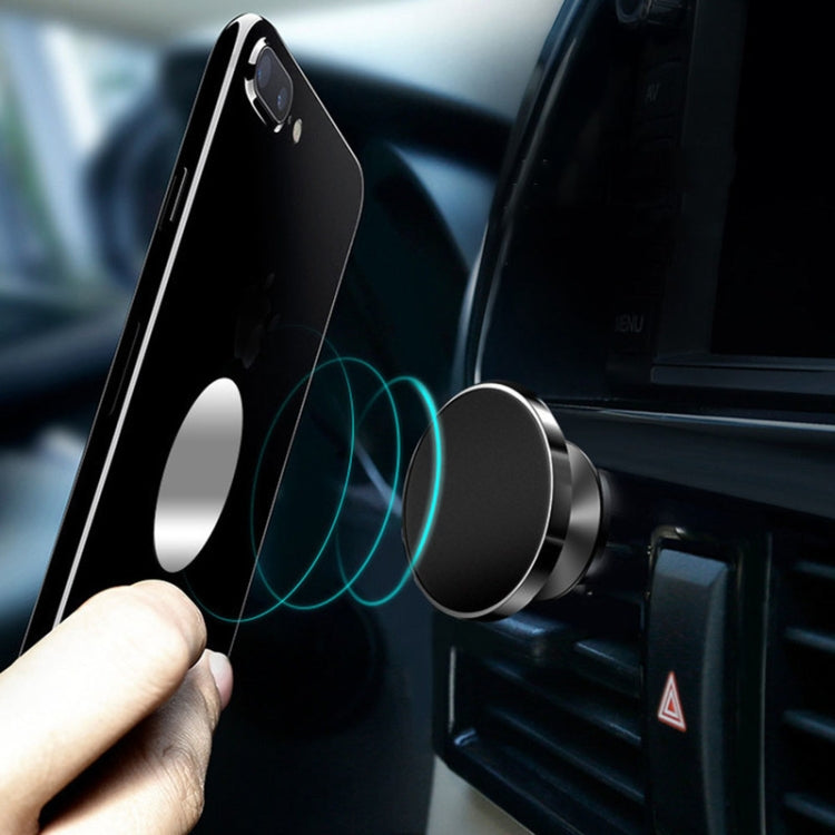 Aluminium Alloy Magnetic Car Phone Holder with 360-Degree Rotation