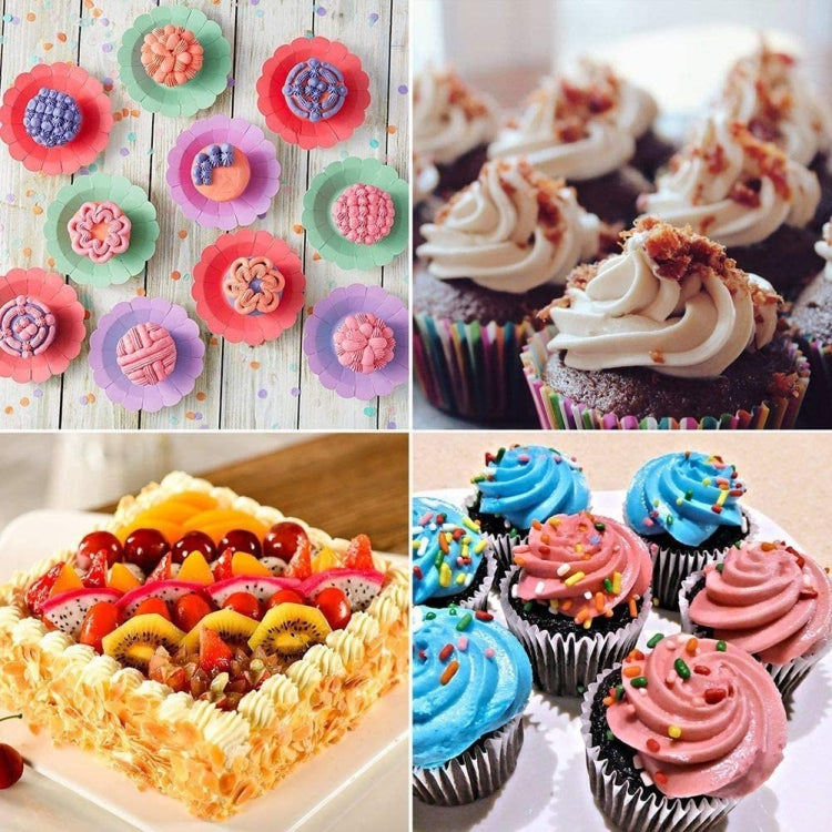6 In 1 Aluminum Alloy Cake Turntable Piping Tip Set DIY Baking Tools