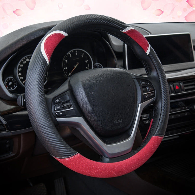 Charming 38cm Rabbit-Themed Cartoon Steering Wheel Cover for Women