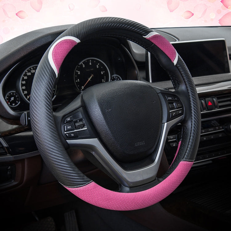 Charming 38cm Rabbit-Themed Cartoon Steering Wheel Cover for Women