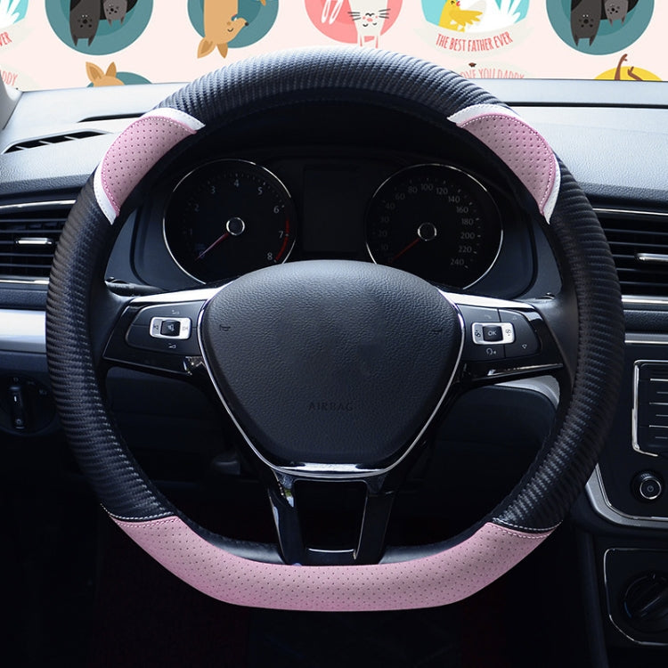 Charming 38cm Rabbit-Themed Cartoon Steering Wheel Cover for Women
