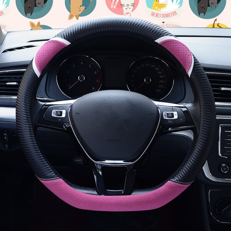 Charming 38cm Rabbit-Themed Cartoon Steering Wheel Cover for Women