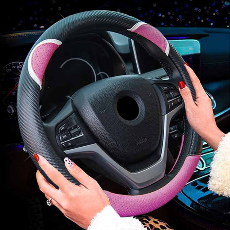 Charming 38cm Rabbit-Themed Cartoon Steering Wheel Cover for Women