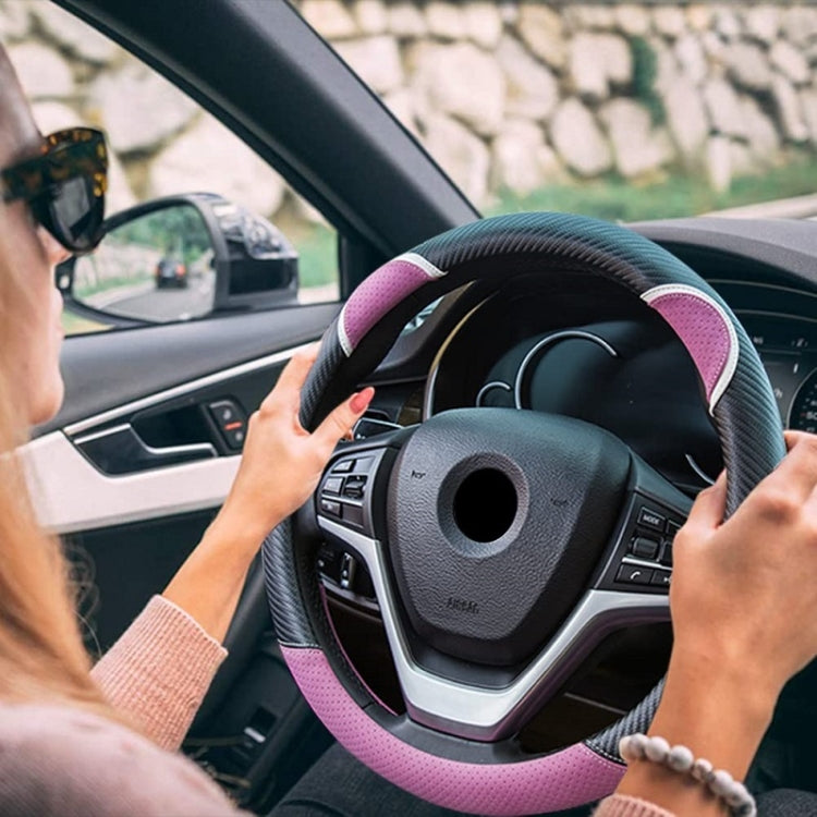 Charming 38cm Rabbit-Themed Cartoon Steering Wheel Cover for Women
