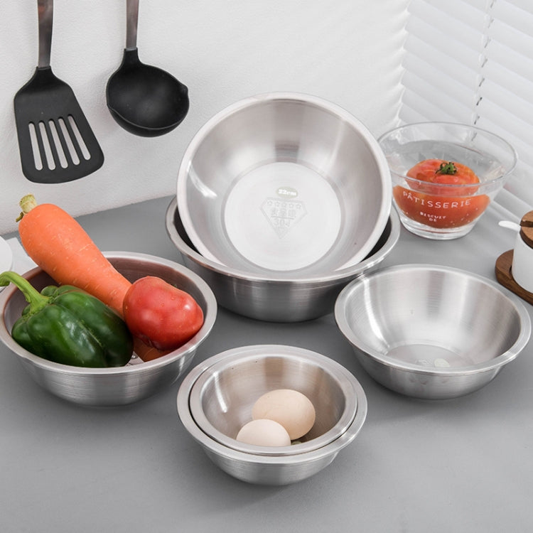 304 Stainless Steel Basin Home Multifunctional Soup Bow