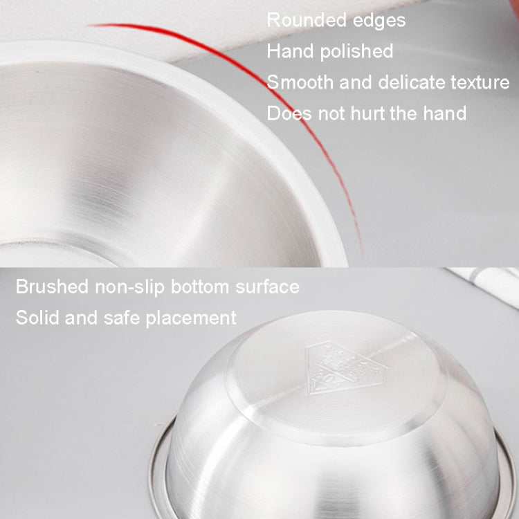 304 Stainless Steel Basin Home Multifunctional Soup Bow