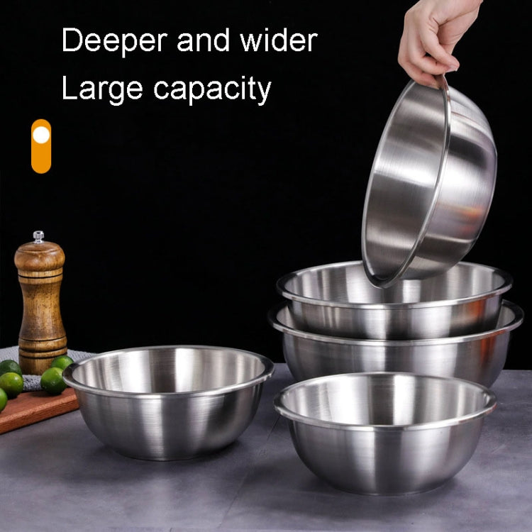 304 Stainless Steel Basin Home Multifunctional Soup Bow