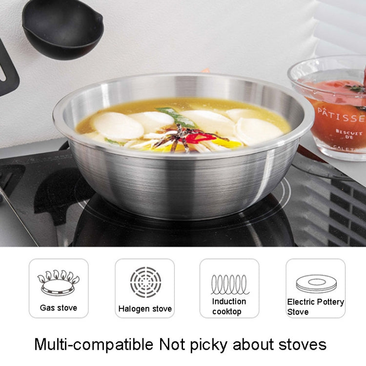 304 Stainless Steel Basin Home Multifunctional Soup Bow