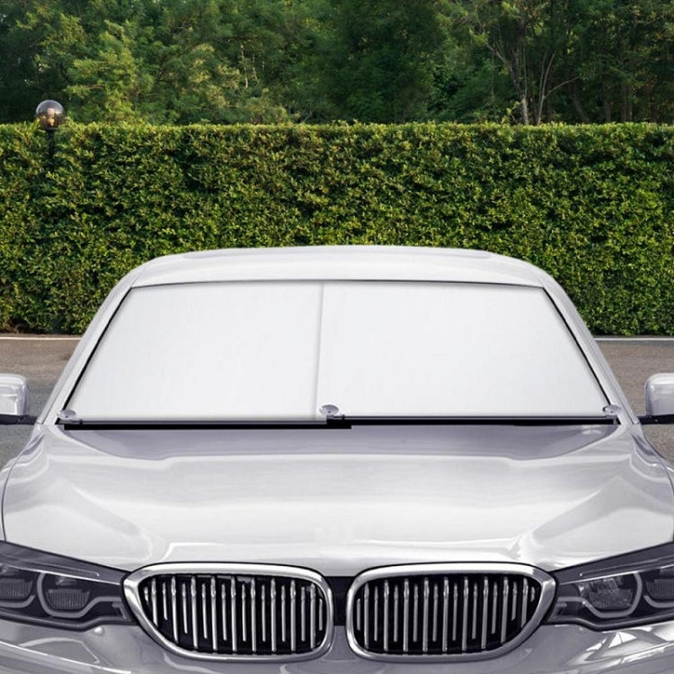 Car Front Windshield Retractable Sun Protection Sunshade Curtain
