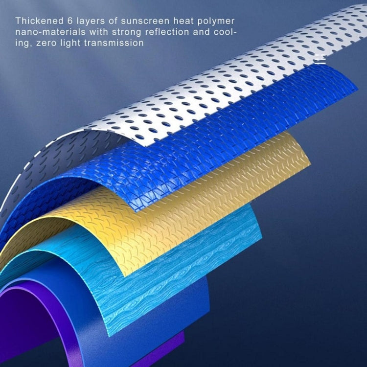 Car Front Windshield Retractable Sun Protection Sunshade Curtain