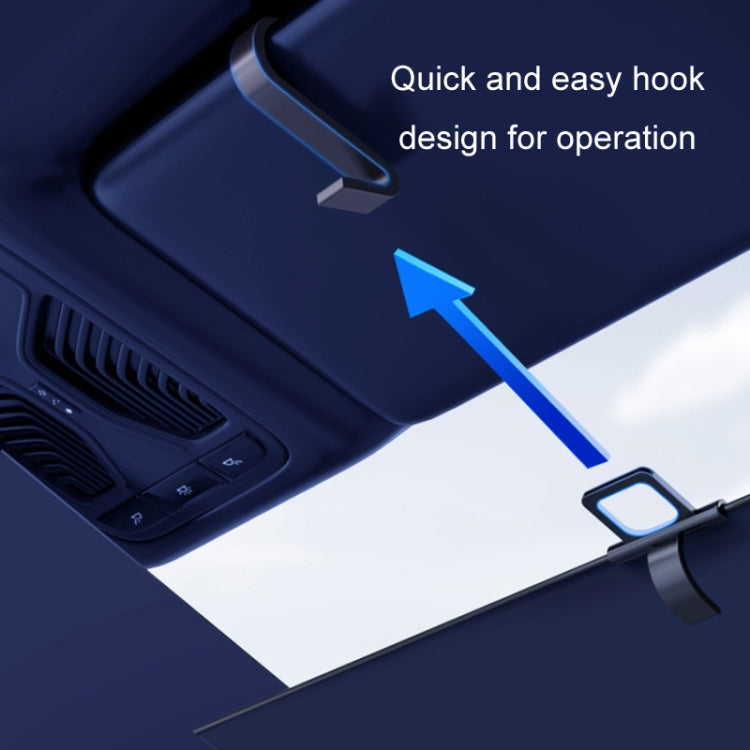 Car Front Windshield Retractable Sun Protection Sunshade Curtain