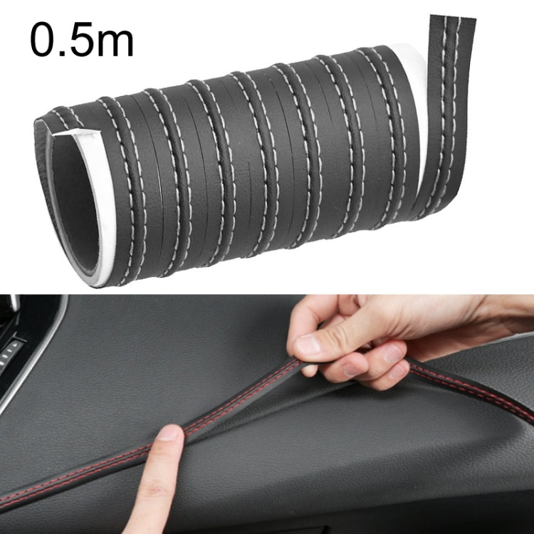 Leather Gap Trim for Car Centre Console – Customisable & Durable Interior Strip