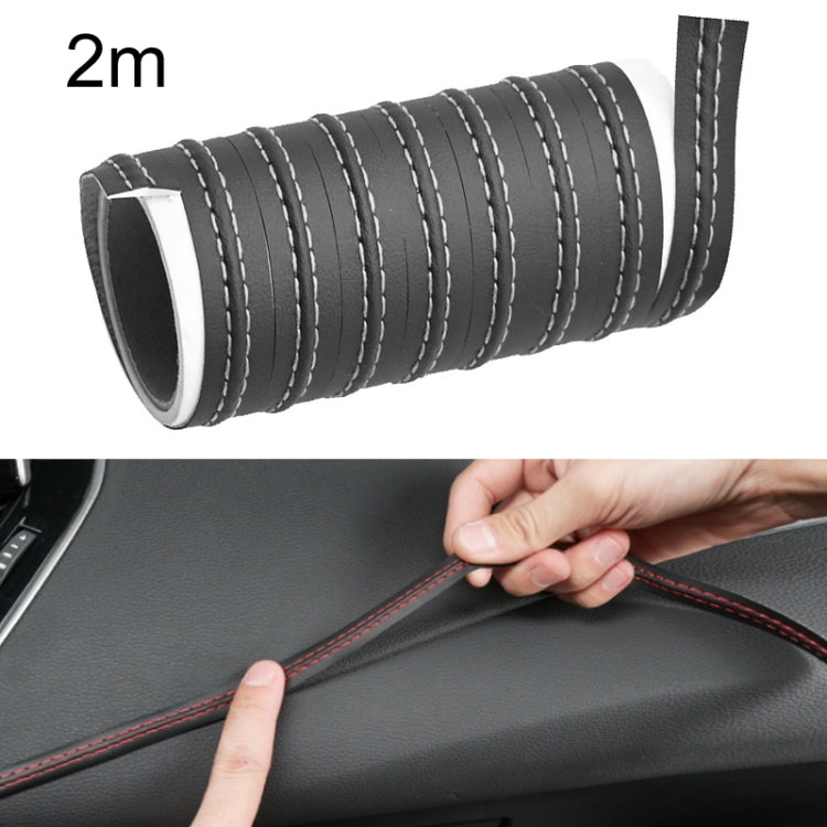 Leather Gap Trim for Car Centre Console – Customisable & Durable Interior Strip