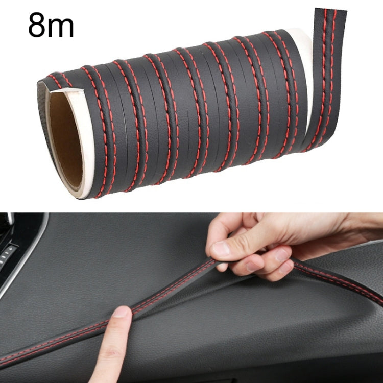 Leather Gap Trim for Car Centre Console – Customisable & Durable Interior Strip