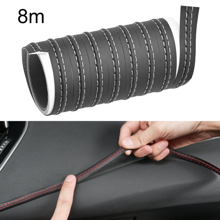 Leather Gap Trim for Car Centre Console – Customisable & Durable Interior Strip