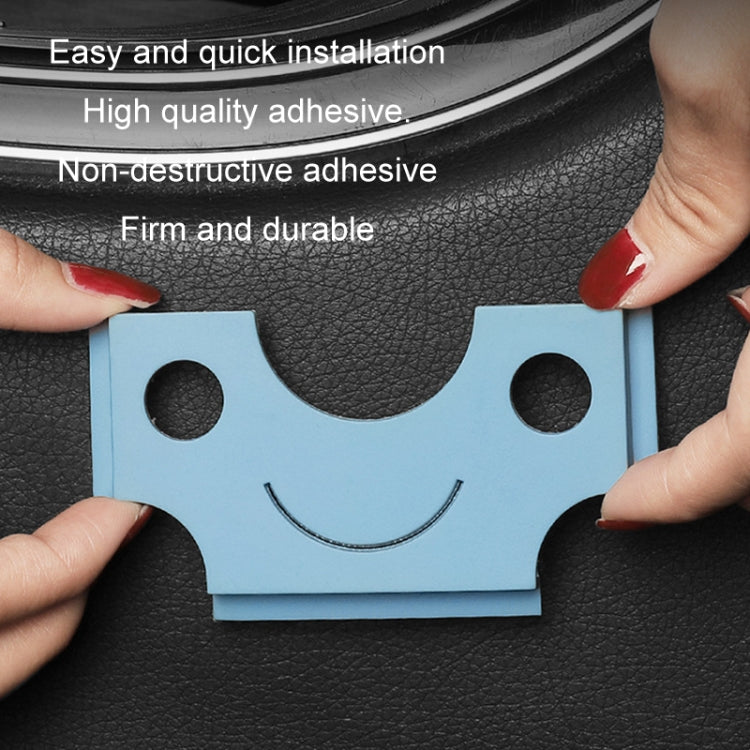Versatile Car Card Holder with Adhesive Backing