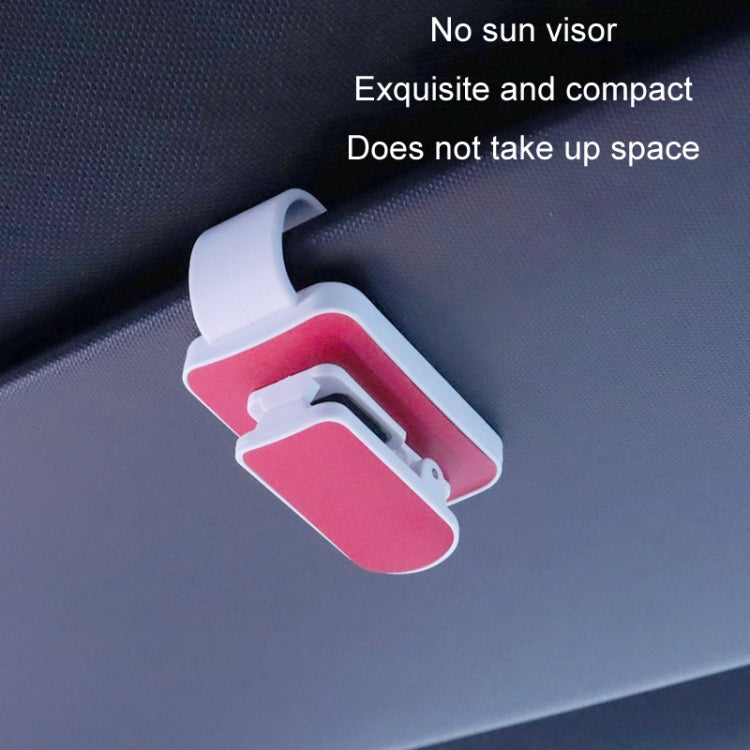 Sleek Car Sunglasses Clip: Versatile Visor Storage Solution