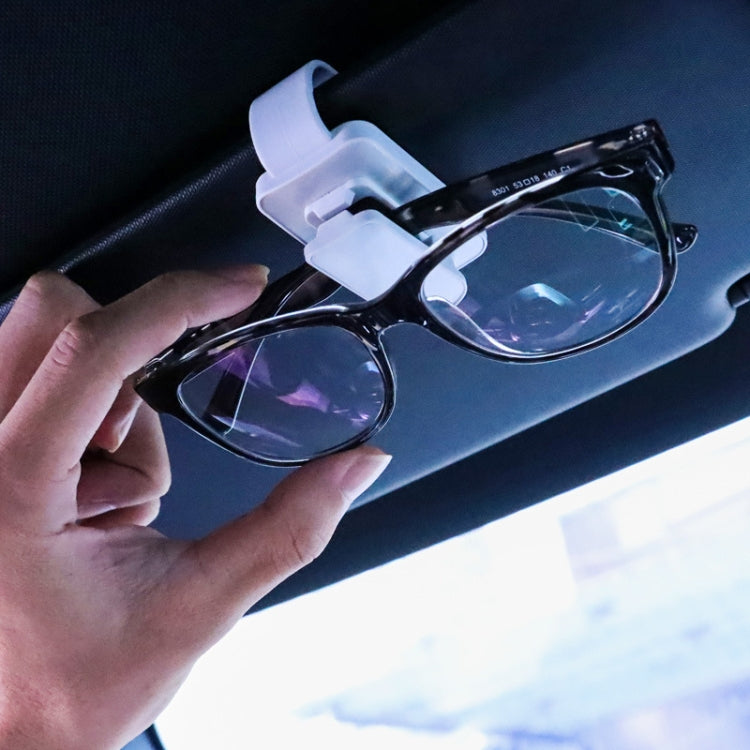 Sleek Car Sunglasses Clip: Versatile Visor Storage Solution