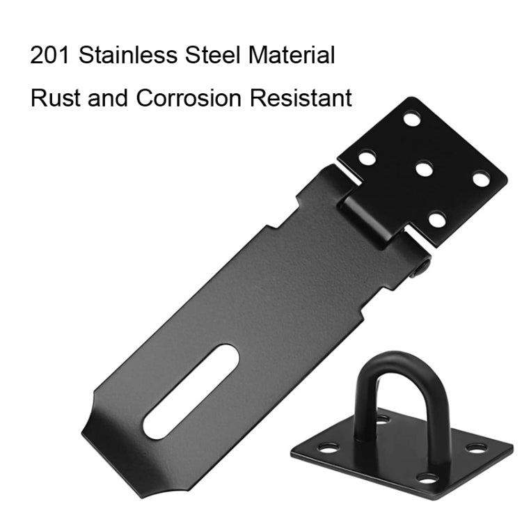 201 Stainless Steel Waterproof Lock Cabinet Door Hanging Lock Tool