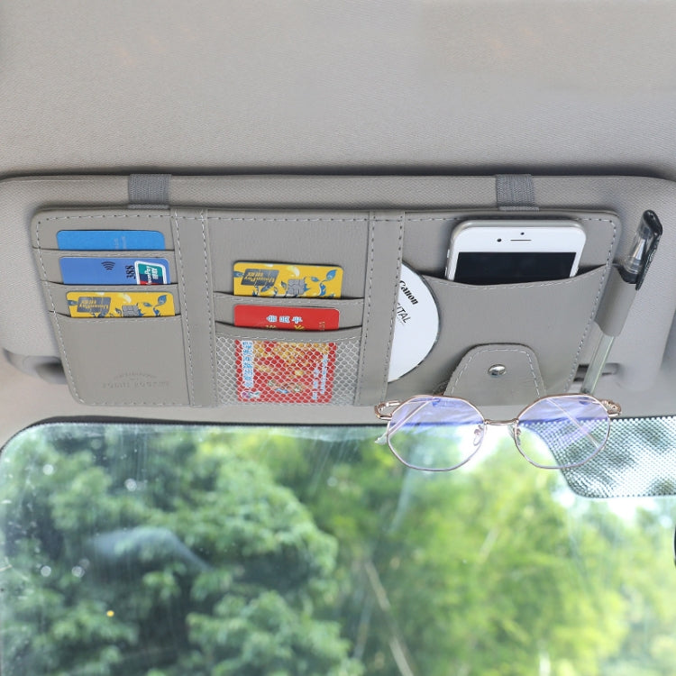 Stylish Sun Visor Organiser for Glasses and Essentials