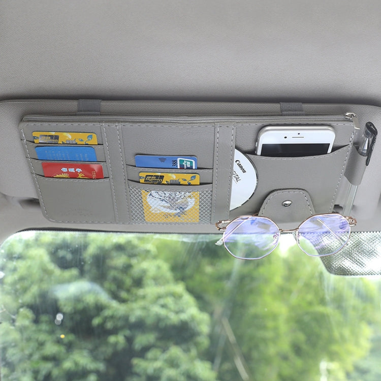 Stylish Sun Visor Organiser for Glasses and Essentials