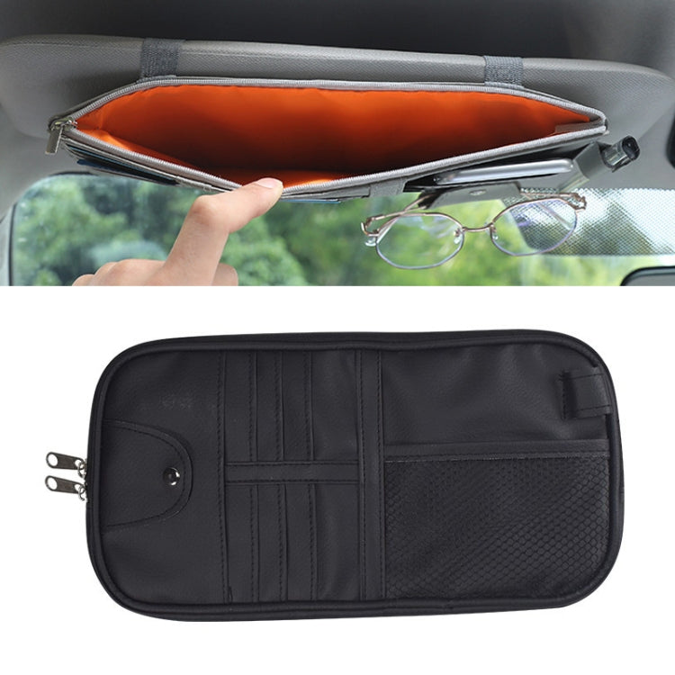 Stylish Sun Visor Organiser for Glasses and Essentials