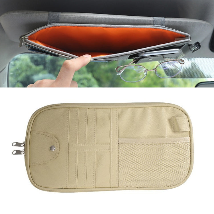 Stylish Sun Visor Organiser for Glasses and Essentials