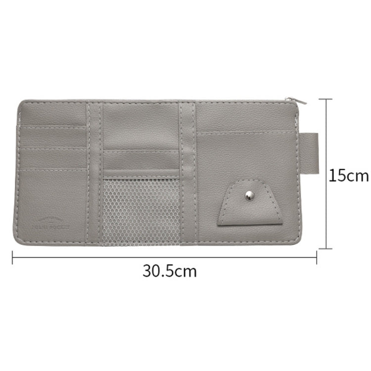 Stylish Sun Visor Organiser for Glasses and Essentials